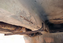 Effects of corrosion on unprotected steel reinforcement